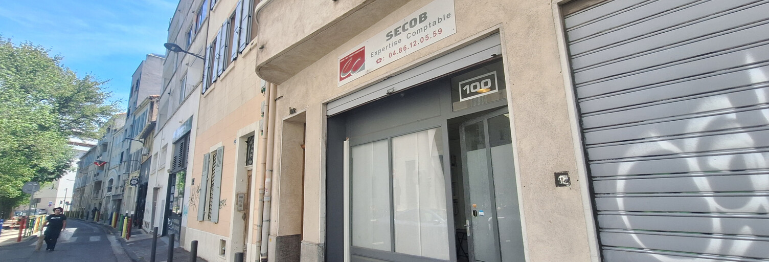 Commerce 3 Pièces 51 m² à louer à Marseille 5 (13005)