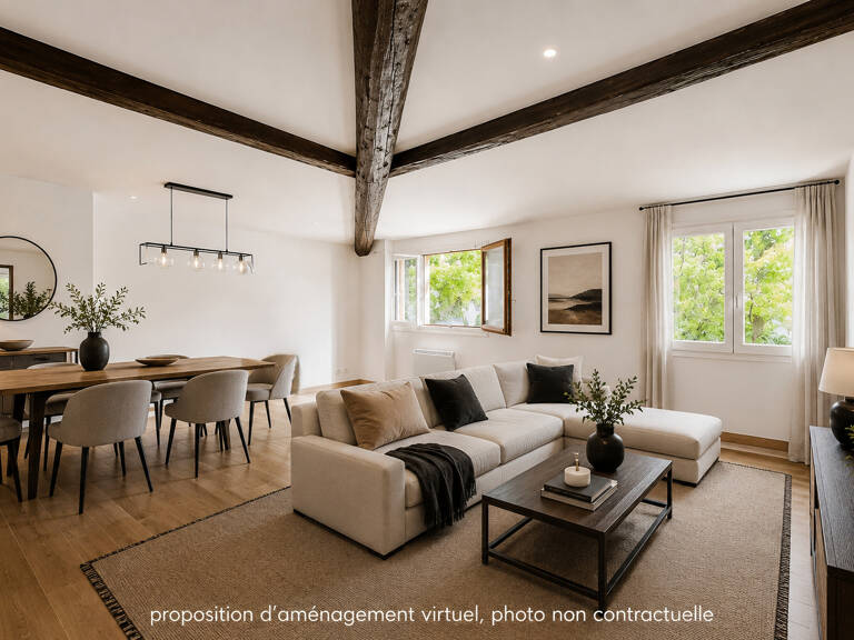 Aix En Provence  Centre historique, appartement 3 pièces de 75 m2 — photo 1