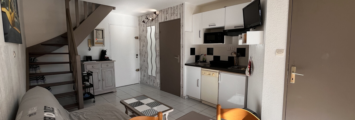 Appartement 2 Pièces 32 m² à vendre à Sainte-Marie-la-Mer (66470)
