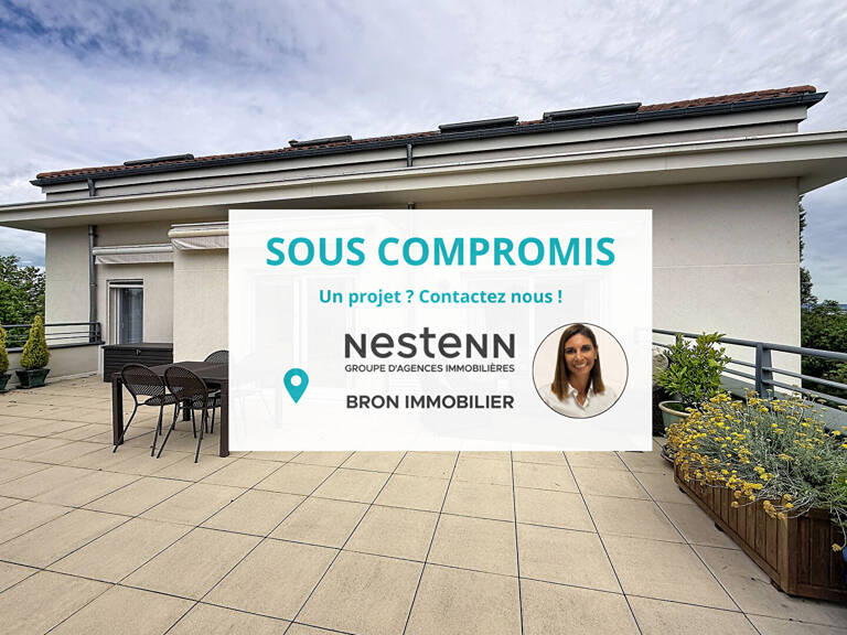 Toit Terrasse Appartement Duplex type 5 pièces avec 3 Chambres Cave Parking et Garage Fort de Bron - 69500 BRON — photo 1