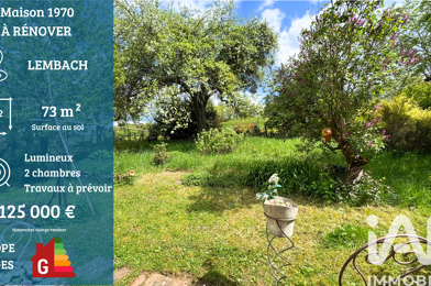 Maison 3 pièces 125000 €