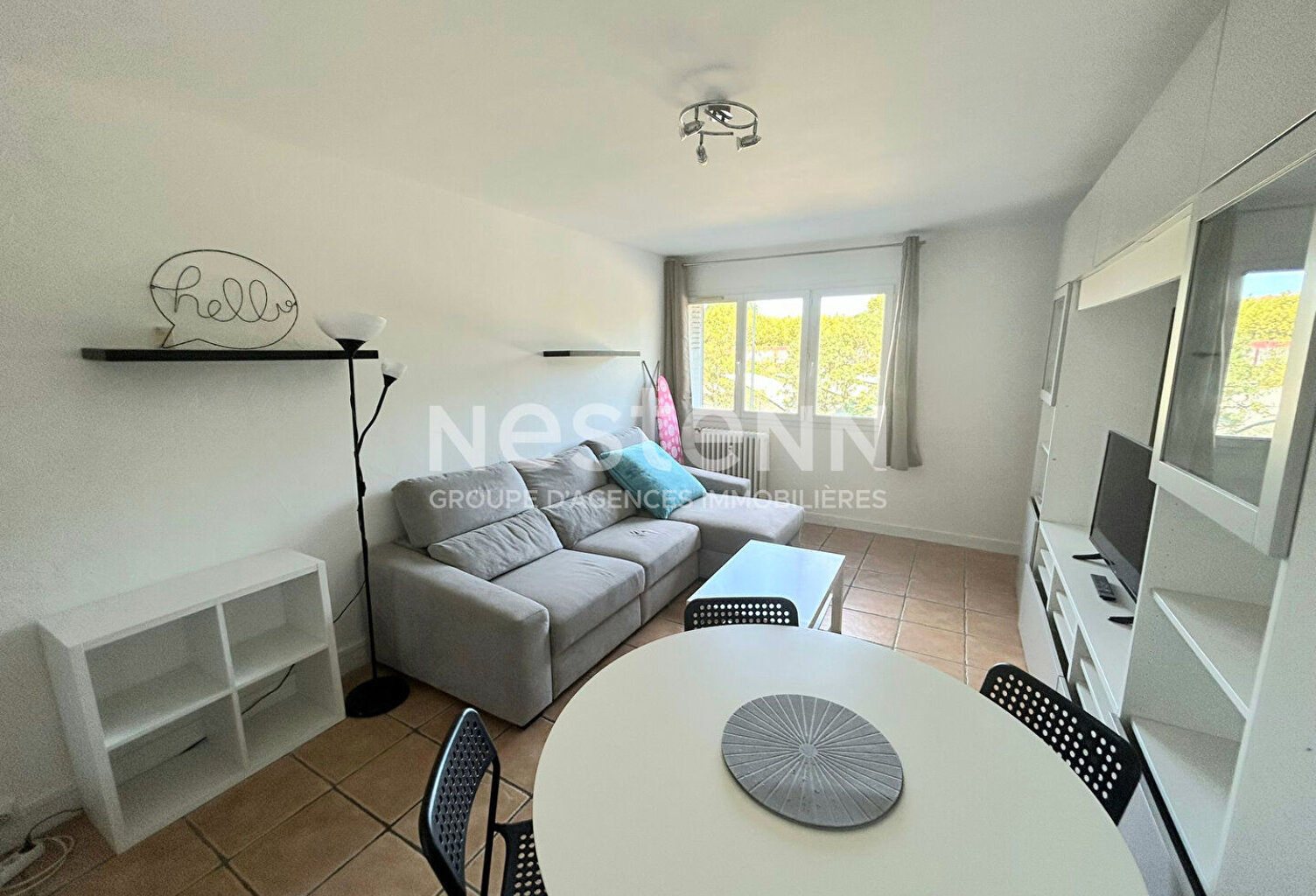 Toulouse Rangueil 31400 à deux pas des Facultés , Agréable T3 de 56.45m² très bien agencé , avec petit balcon, cave et place de parking , CHAUFFAGE COLLECTIF — photo 1