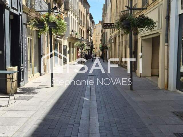 Appartement haussmannien rénové avec terrasse rare en plein cœur de Béziers. — photo du bien