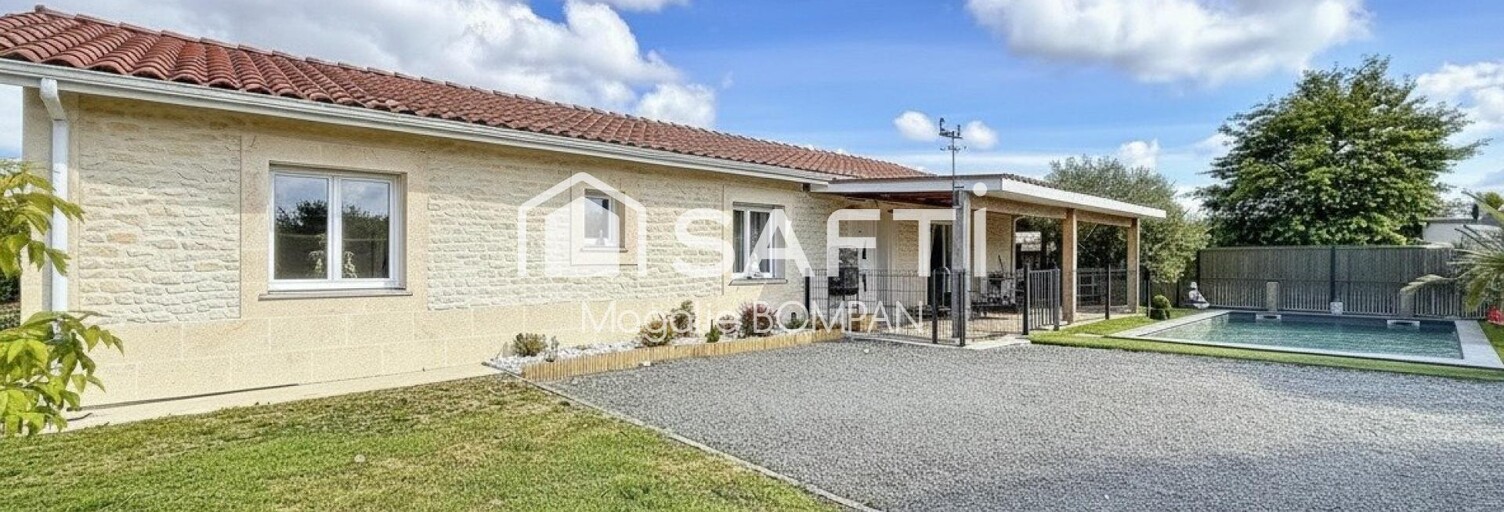 Maison 4 Pièces 120 m² à vendre à Lamarque (33460)
