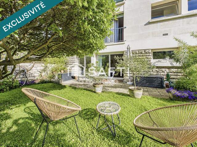 RARE : APPARTEMENT, JARDIN, CAVE ET PARKING — photo du bien
