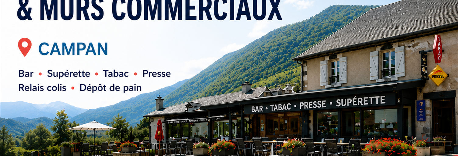 Commerce  586 m² à vendre à Campan (65710)