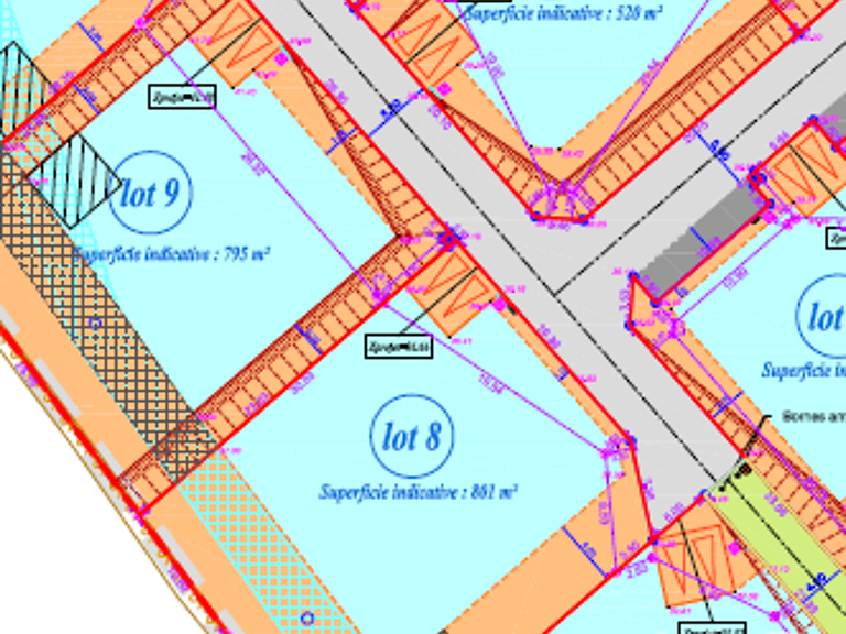 Vente Terrain 795 m&sup2; — photo 1