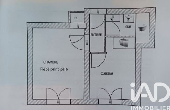 Vente Appartement 1 pièce — photo 5