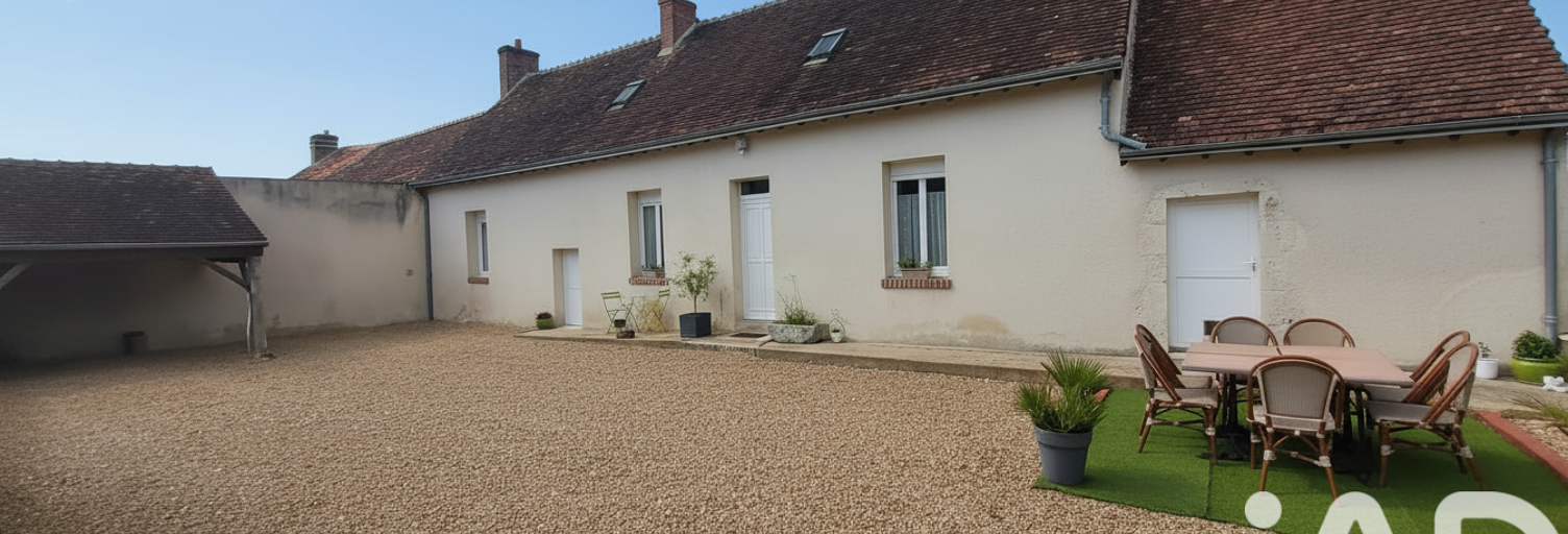Maison 5 Pièces 112 m² à vendre à La Chapelle-Vendômoise (41330)