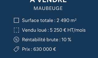Commerce  2490 m² à vendre à Maubeuge (59600)