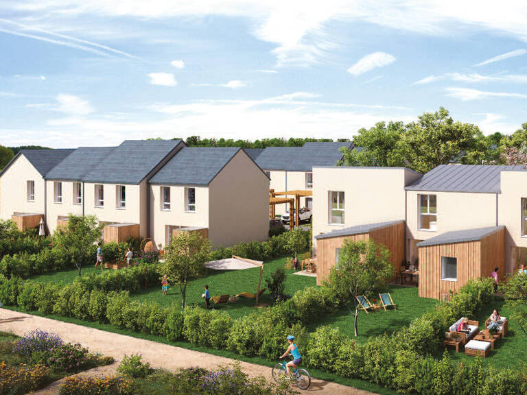 Chambray-lès-Tours maisons neuves écoquartier de la Guignardière — photo 1