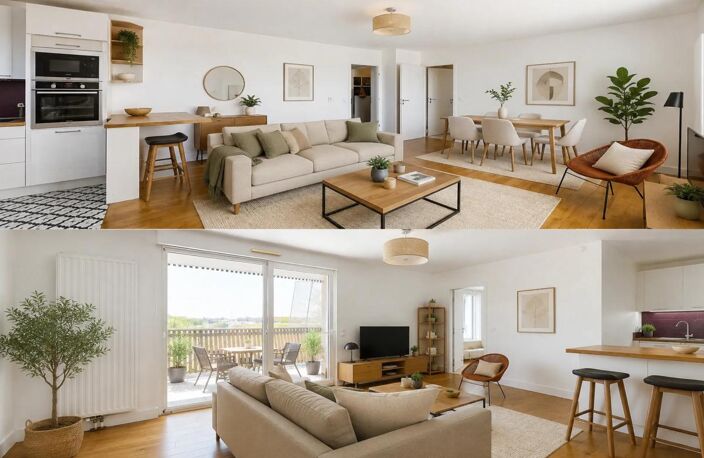 STRASBOURG  - APPARTEMENT 4 PIÈCES - 85 M² - 3 CHAMBRES - BALCON — photo 3