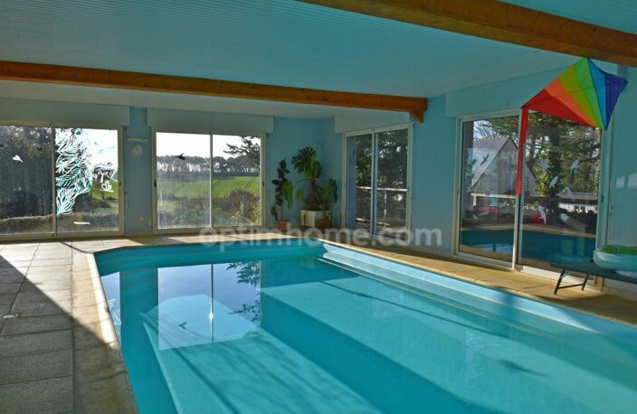 Maison familiale de plain-pied avec grande piscine intérieure, aux portes de la Gacilly — photo 2