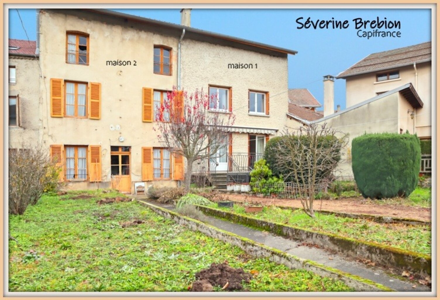 Ensemble immobilier de 2 maisons avec jardin et garage CHABRELOCHE (63) — photo 1