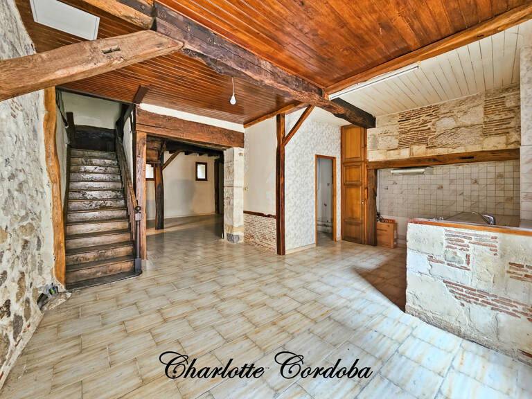 Maison de ville 105 m² – Centre de Nérac – Beau potentiel d’évolution — photo 1