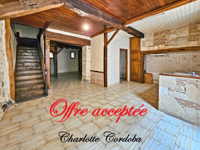 Maison de ville 105 m² – Centre de Nérac – Beau potentiel d’évolution — photo 1