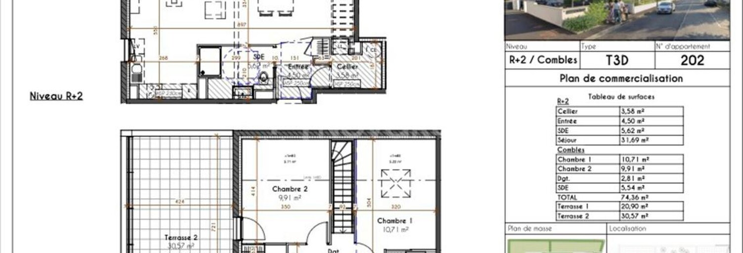 Appartement 2 Pièces 74 m² à vendre à Pau (64000)