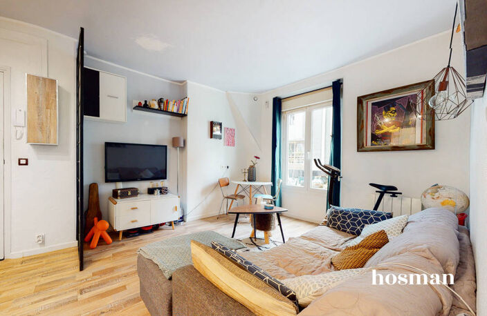 Charmant 2 pièces - 33m2 - 2ème étage, Calme, Sans perte d'Espace, Cuisine Ouverte - Rue Doudeauville - Chateau Rouge - Paris 18ème — photo 2