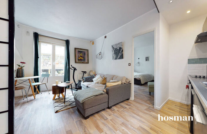 Charmant 2 pièces - 33m2 - 2ème étage, Calme, Sans perte d'Espace, Cuisine Ouverte - Rue Doudeauville - Chateau Rouge - Paris 18ème — photo 4