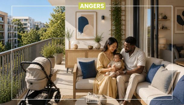Appartement 3 pièces  à vendre Angers 49100