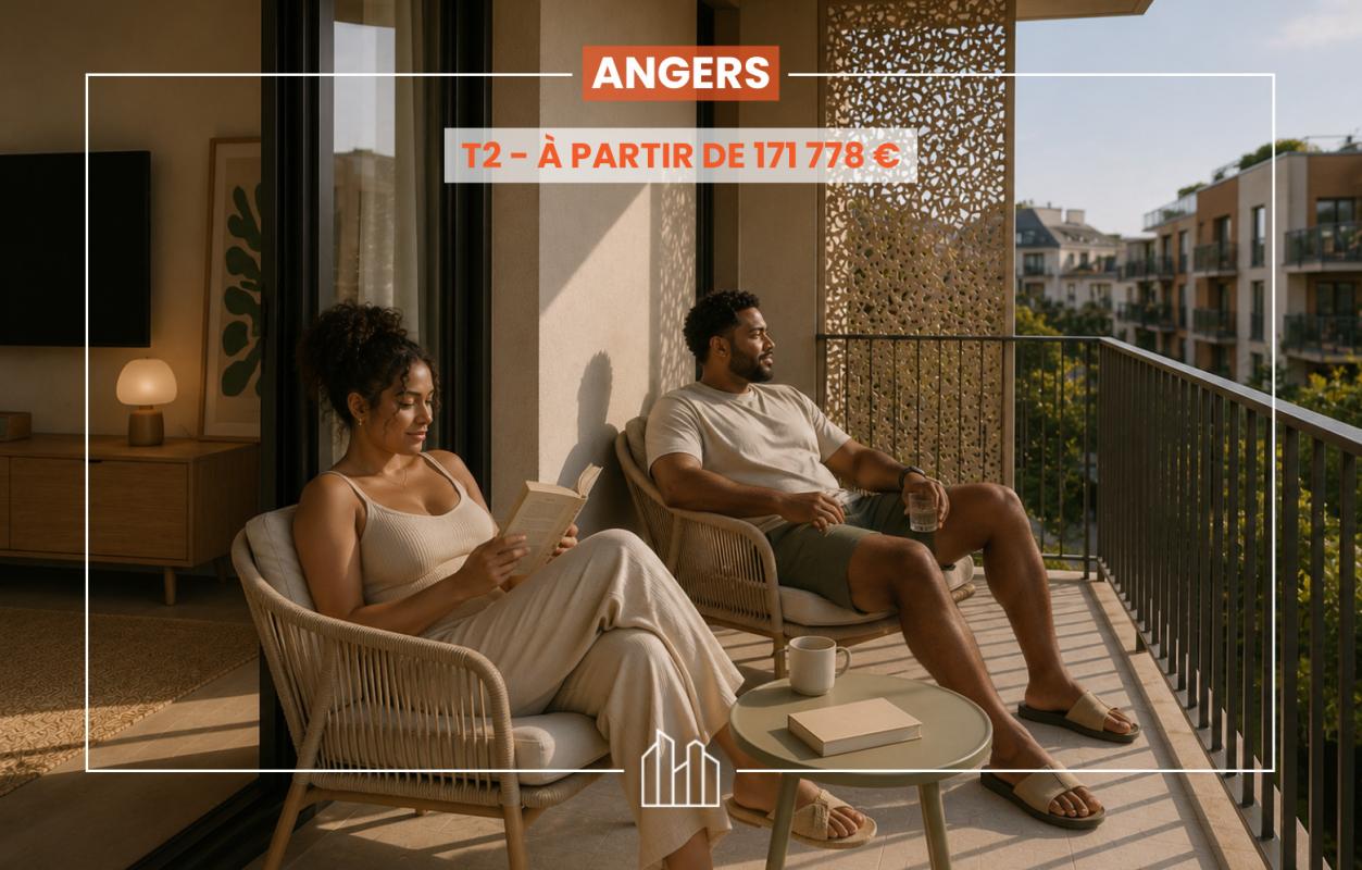 Appartement  T2 à vendre Angers 49100
