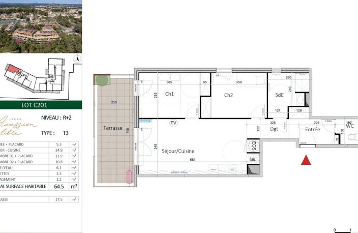 Appartement T3 Neuf — photo 4