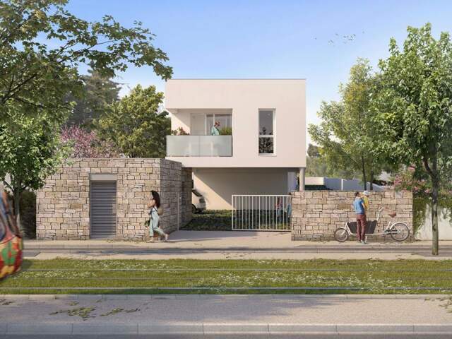 APPARTEMENT NEUF TYPE 4 EN PREMIER ET DERNIER ÉTAGE - AVEC SPACIEUSE TERRASSE EXPOSÉE OUEST ET PARKING PRIVATIF DANS PROGRAMME IMMOBILIER NEUF DE SEULEMENT DOUZE LOTS !! — photo du bien