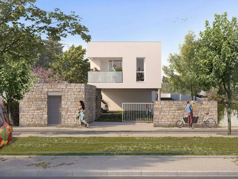 APPARTEMENT NEUF TYPE 4 EN PREMIER ET DERNIER ÉTAGE - AVEC SPACIEUSE TERRASSE EXPOSÉE OUEST ET PARKING PRIVATIF DANS PROGRAMME IMMOBILIER NEUF DE SEULEMENT DOUZE LOTS !! — photo 1