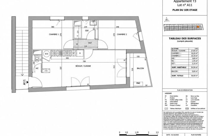 APPARTEMENT NEUF TYPE EN PREMIER ET DERNIER ÉTAGE - AVEC BALCON ET PARKING PRIVATIF DANS PROGRAMME IMMOBILIER NEUF DE SEULEMENT DOUZE LOTS !! — photo 3