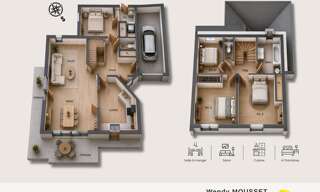 Maison 6 Pièces 92 m² à vendre à Le Tour-du-Parc (56370)