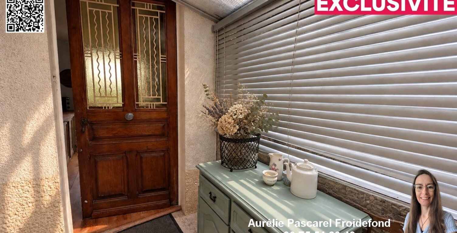 98 990 Euros - VOUTEZAC (19130) - MAISON de VILLAGE T4 D'ENVIRON 72m2, 3 Chambres, AVEC CAVE et TERRASSE sur TERRAIN DE 205m² — photo 1