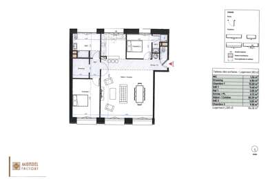 Appartement 4 pièces 396000 €