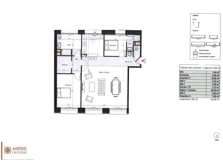 Appartement 4 pièces 103 m² — photo 1