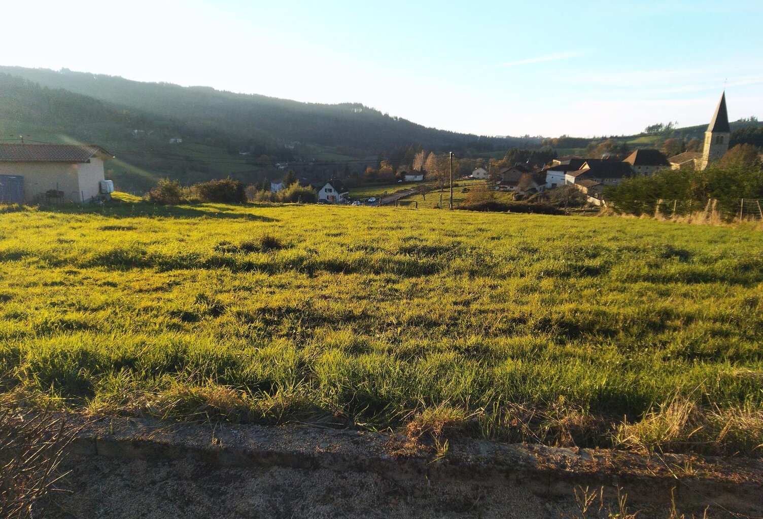 Vente terrain  1325 m² Belleroche (42670) — photo 1