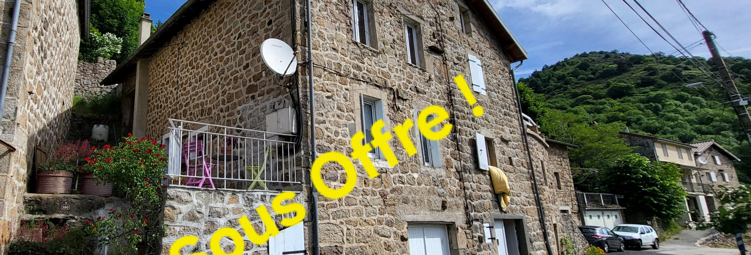 Maison 3 Pièces 65 m² à vendre à Le Chambon (07160)
