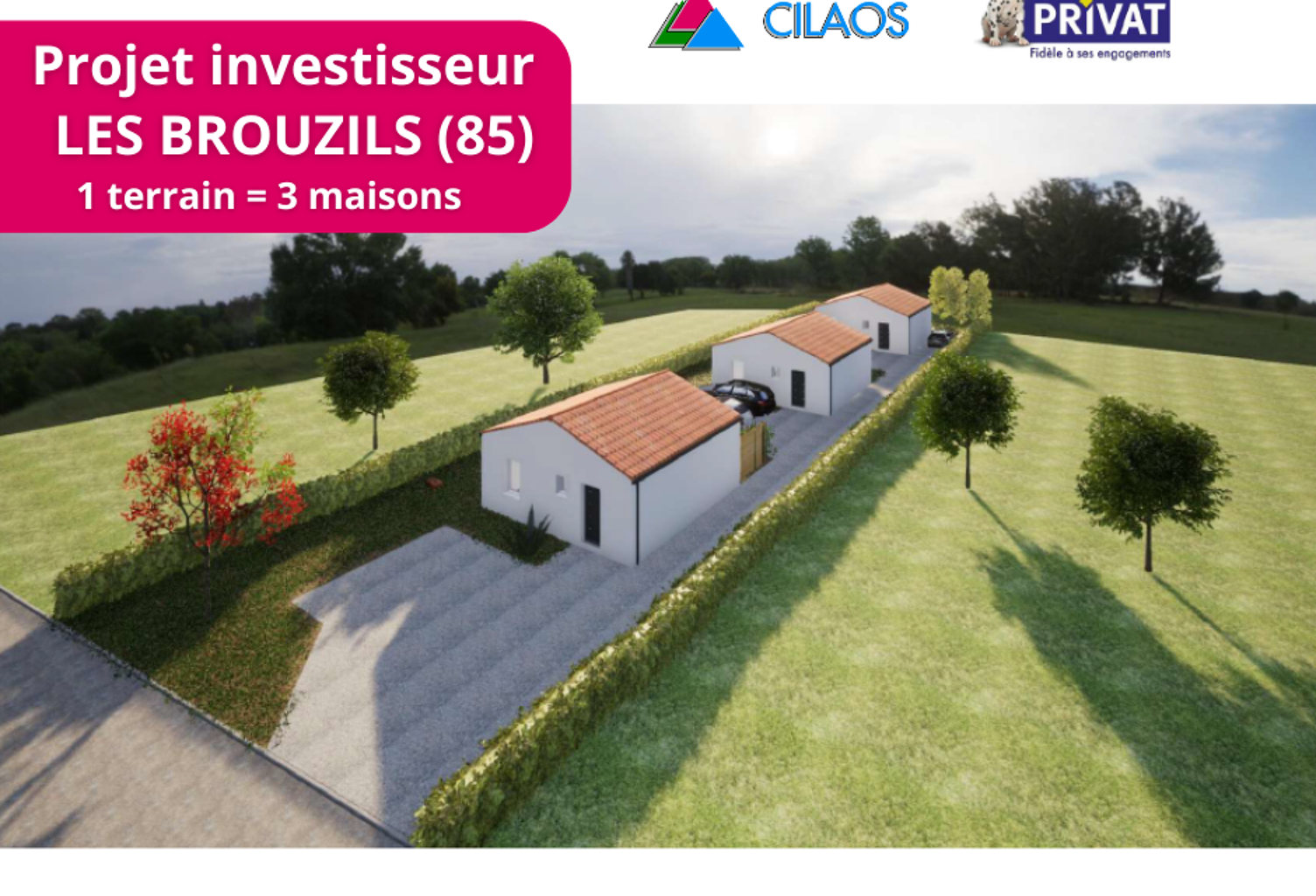 Votre terrain à bâtir -  LES BROUZILS — photo 1