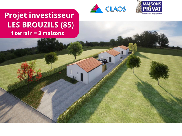 Votre terrain à bâtir -  LES BROUZILS — photo 1