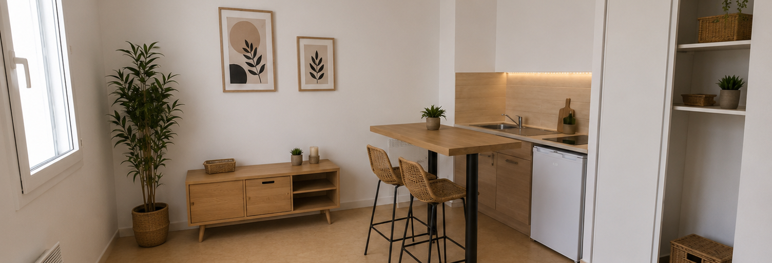 Appartement 1 Pièce 21 m² à louer à Clermont-l'Hérault (34800)