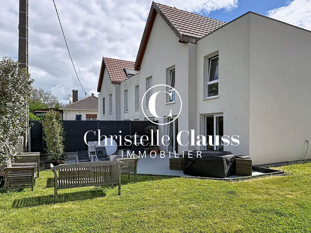 A vendre, maison à Quatzenheim, 104m², jardin, terrasse, garage, places de stationnement — photo du bien