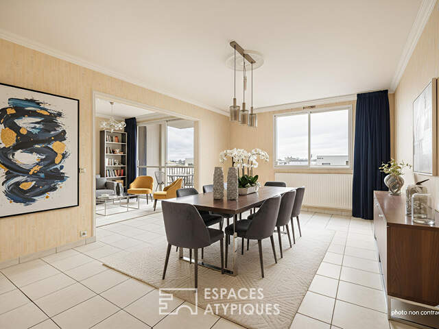 Appartement T4 avec balcons et vue dégagée en plein coeur de Saint-Priest — photo du bien