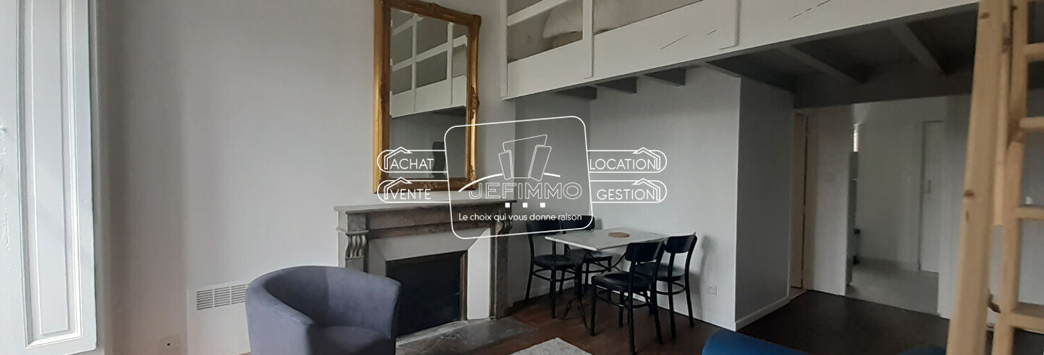 Appartement 1 Pièce 29 m² à louer à Nantes (44000)