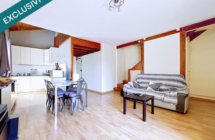 Voiron centre, duplex avec balcon sud à l'arrière de la rue Grande — photo 2
