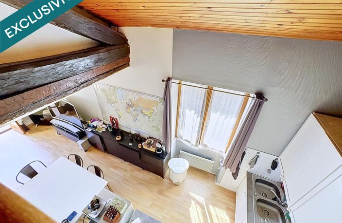 Voiron centre, duplex avec balcon sud à l'arrière de la rue Grande — photo 5