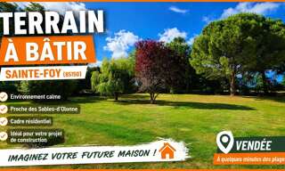 Terrain  1510 m² à vendre à Sainte-Foy (85150)