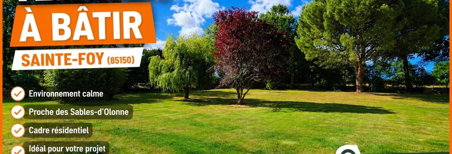 Terrain  1510 m² à vendre à Sainte-Foy (85150)