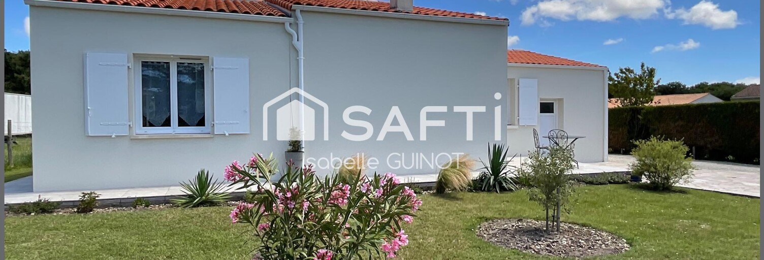 Maison 6 Pièces 112 m² à vendre à Étaules (17750)