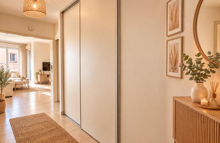 Grasse  T2 lumineux 48m², parking inclus, construction 2015 — photo 5