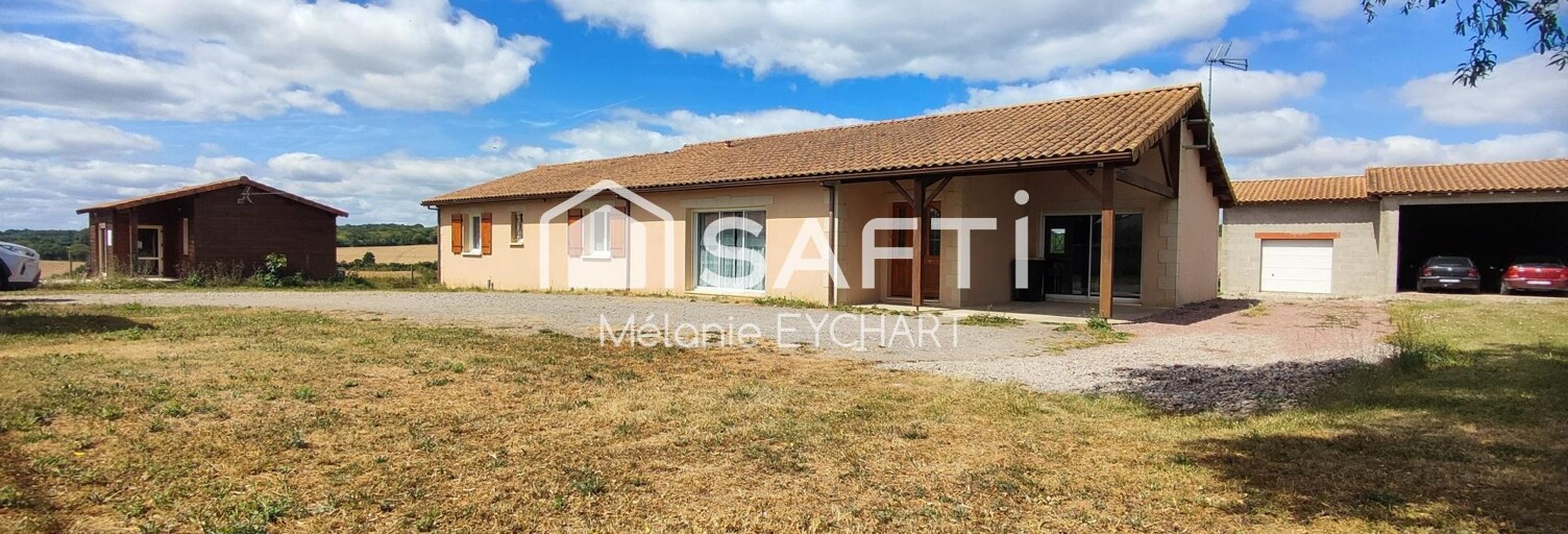 Maison 5 Pièces 130 m² à vendre à Taponnat-Fleurignac (16110)