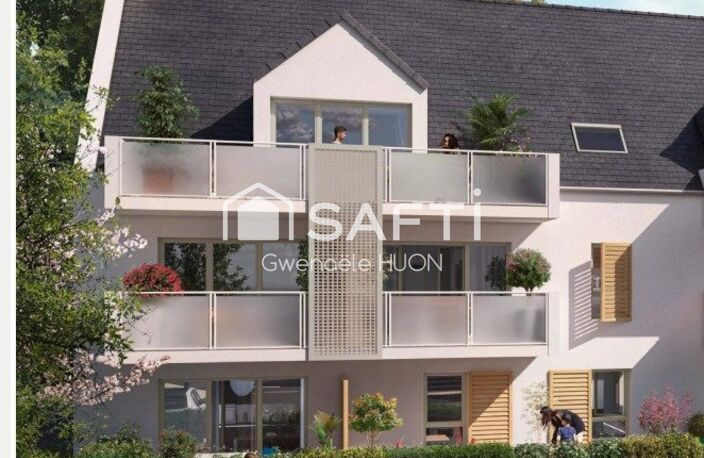 T3 en rez-de-jardin de 67 m² avec terrasse et jardinet, dans résidence neuve livrée en 2026 à 300 m du bourg de Crac'h. Luminosité, confort et emplacement recherché. — photo 3