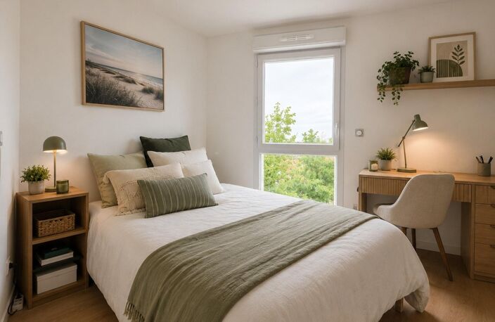 Appartement T3 avec terrasse, en résidence séniors — photo 3